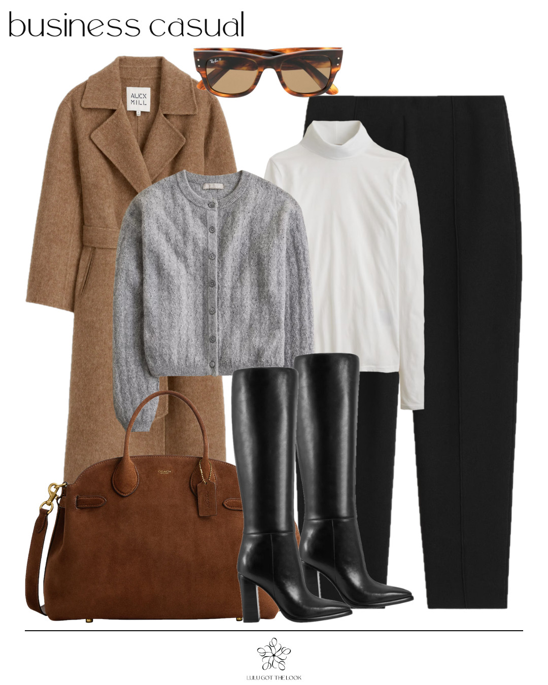 Business casual: Alex Mill coats - 4 looks  - look 3 

 #LTKootd #LTKSeasonal #LTKU