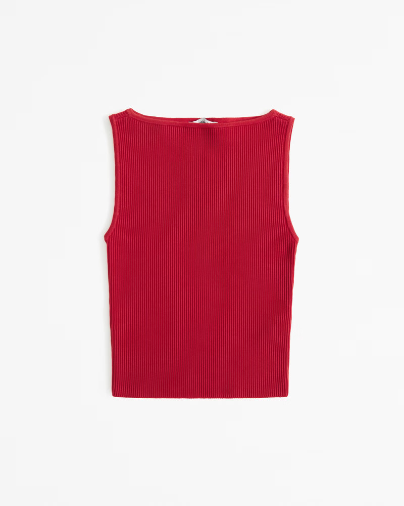 Women's Ottoman Slash Top | Women's Clearance | Abercrombie.com | Abercrombie & Fitch (US)