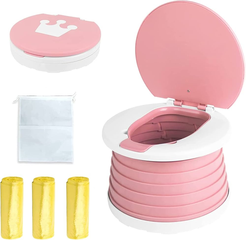 Travel Potty for Toddler, Portable and Foldable Toilet, Apply to Seat Emergency Toilet for Car, C... | Amazon (US)