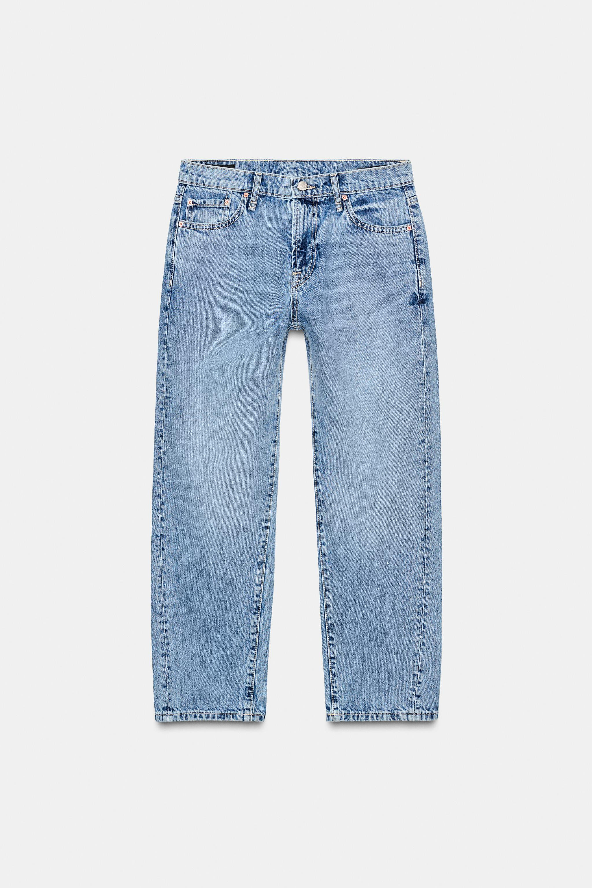 Z1975 CROPPED MID-RISE JEANS | Zara Canada