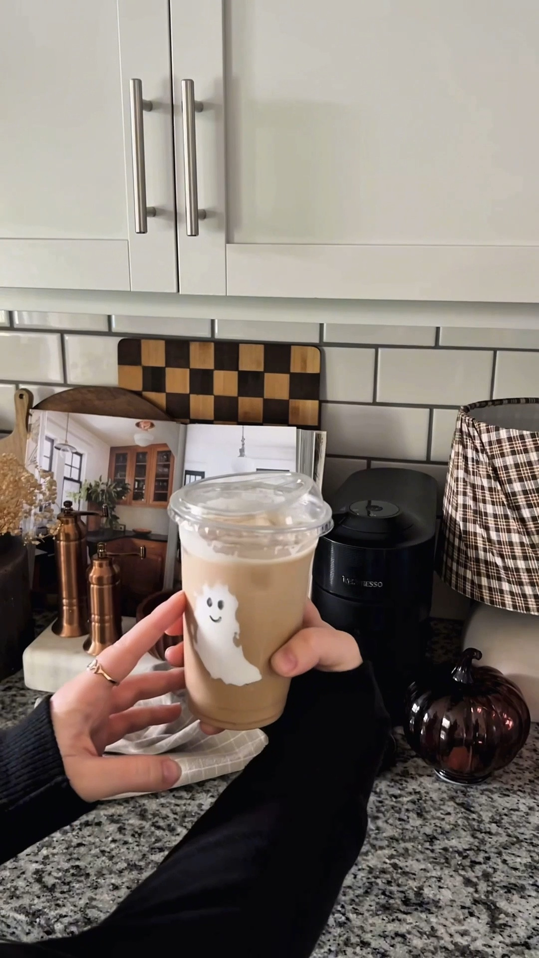 For your morning broooo 👻☕️ My at home iced white mocha must haves & some fall kitchen decor!
Easy to use espresso machine, Starbucks white mocha sauce, coffee shop cups, fall kitchen decor, kitchen counter styling

#LTKHome #LTKSeasonal #LTKSaleAlert