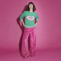 River Island Green Champagne Season Christmas Jumper | River Island UK & IE