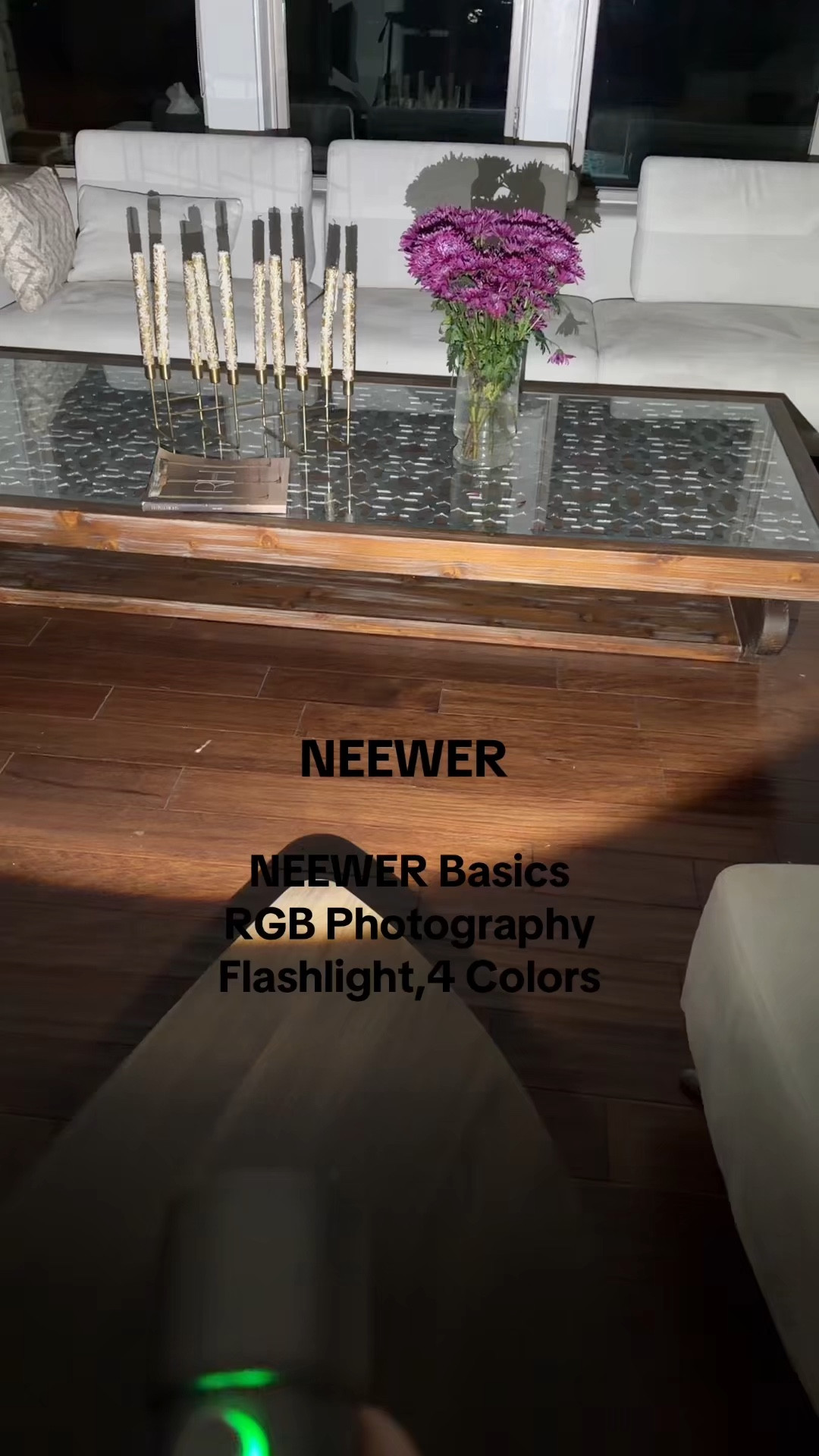 NEEWER Basics RGB Photography Flashlight,4 Colors/20 GOBO Filters/CRI95+/7500mAh,10W 6300K Portable LED Video Spotlight Patterned Ambient Aluminum Sunset Light for Recording Studio Lighting, USB, FL10

https://a.co/d/09LSpQk8

NEEWER BASICS is an economical product line that focuses on essential functions and designs, without unnecessary extras and materials. NEEWER FL10 is a portable photography flashlight for atmosphere. Measuring 6.1"x2.1" (155x53.5mm) and weighing just 0.92lb (416g), it is made from aluminum alloy for a sturdy yet lightweight design. Its compact size with a textured handle allows for a comfortable single hand grip, making it easy to use handheld

#LTKdayinmylife #LTKHome #LTKFestival