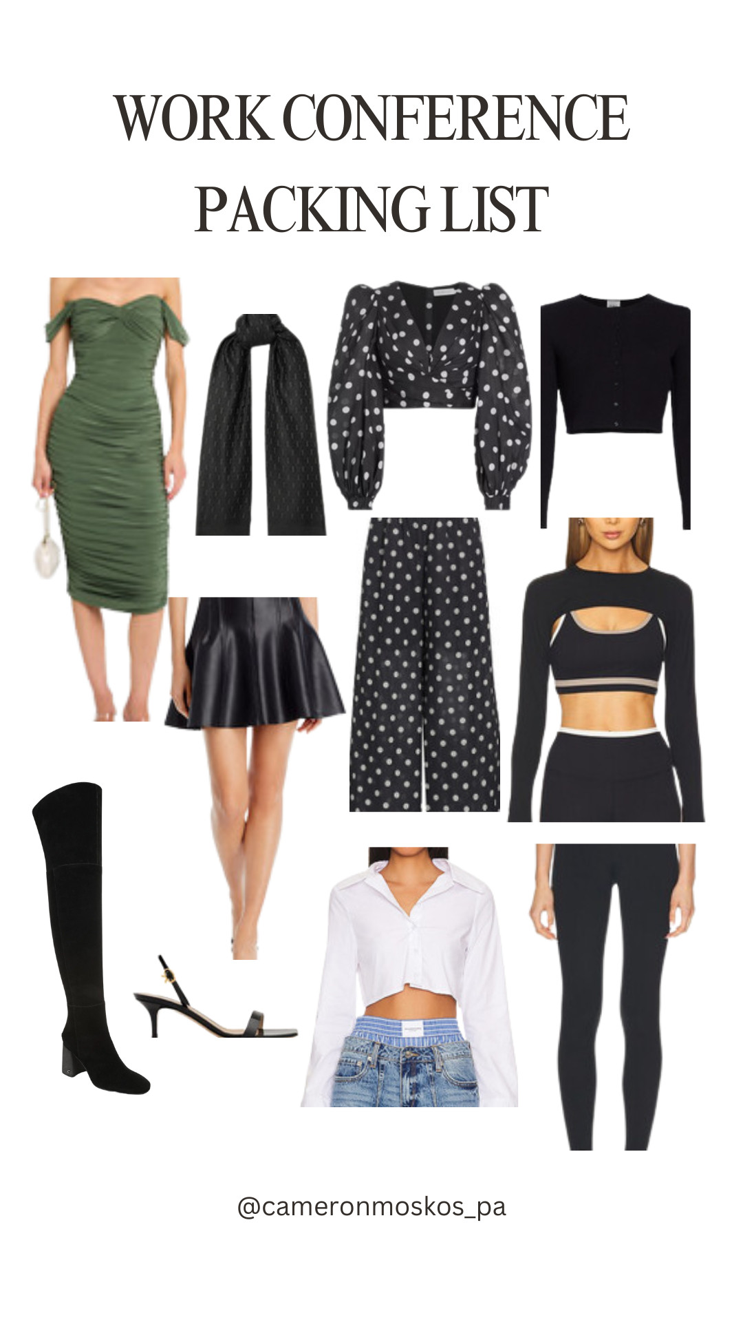 Work conference packing list 

 #LTKFindsUnder100 #LTKStyleTip #LTKWorkwear