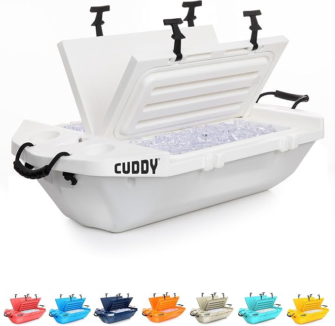 CUDDY Floating Cooler and Dry Storage Vessel for Land & Water – 40QT– Great for River, Beach,... | Amazon (US)
