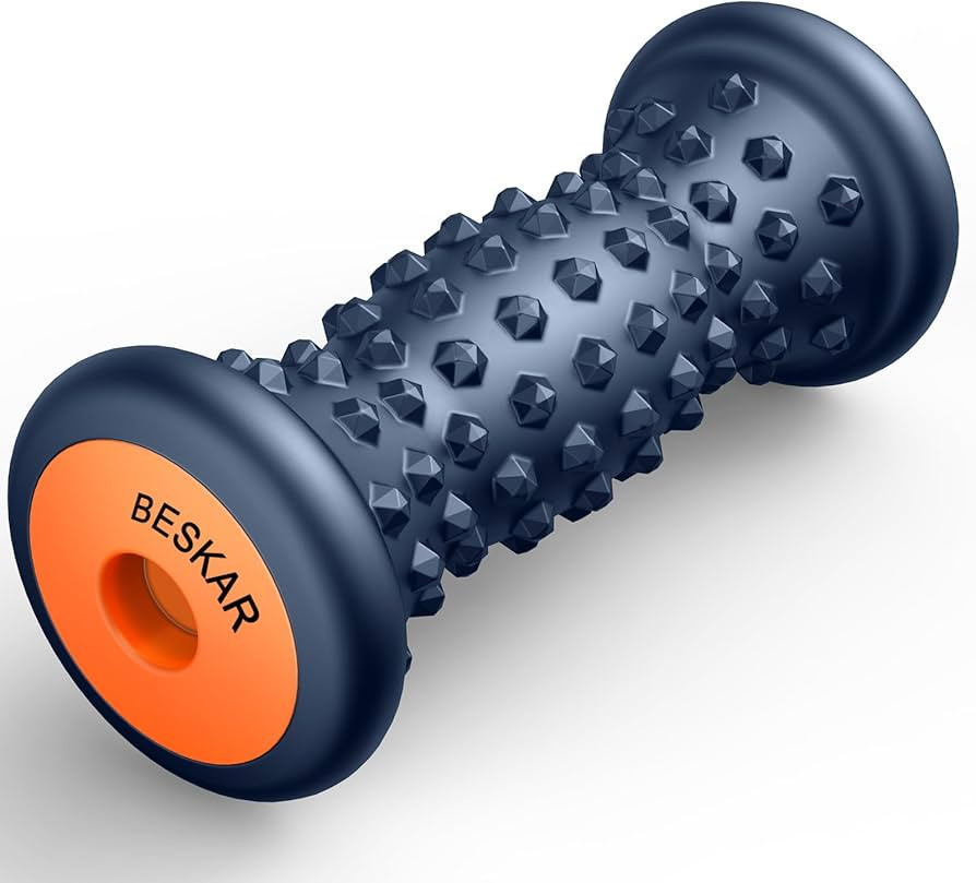 BESKAR Foot Massage Roller for Relief Plantar Fasciitis, Foot Reflexology Tool Pressure Point Mas... | Amazon (US)