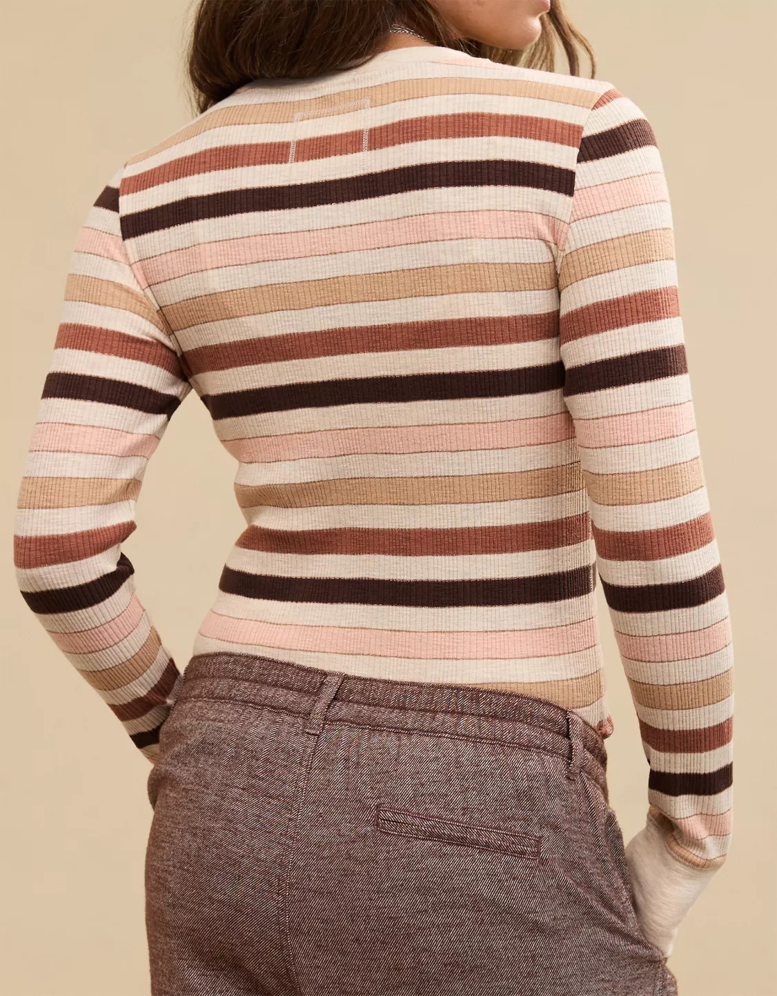 Aerie Essential Crewneck Layering T-Shirt | American Eagle Outfitters (US & CA)
