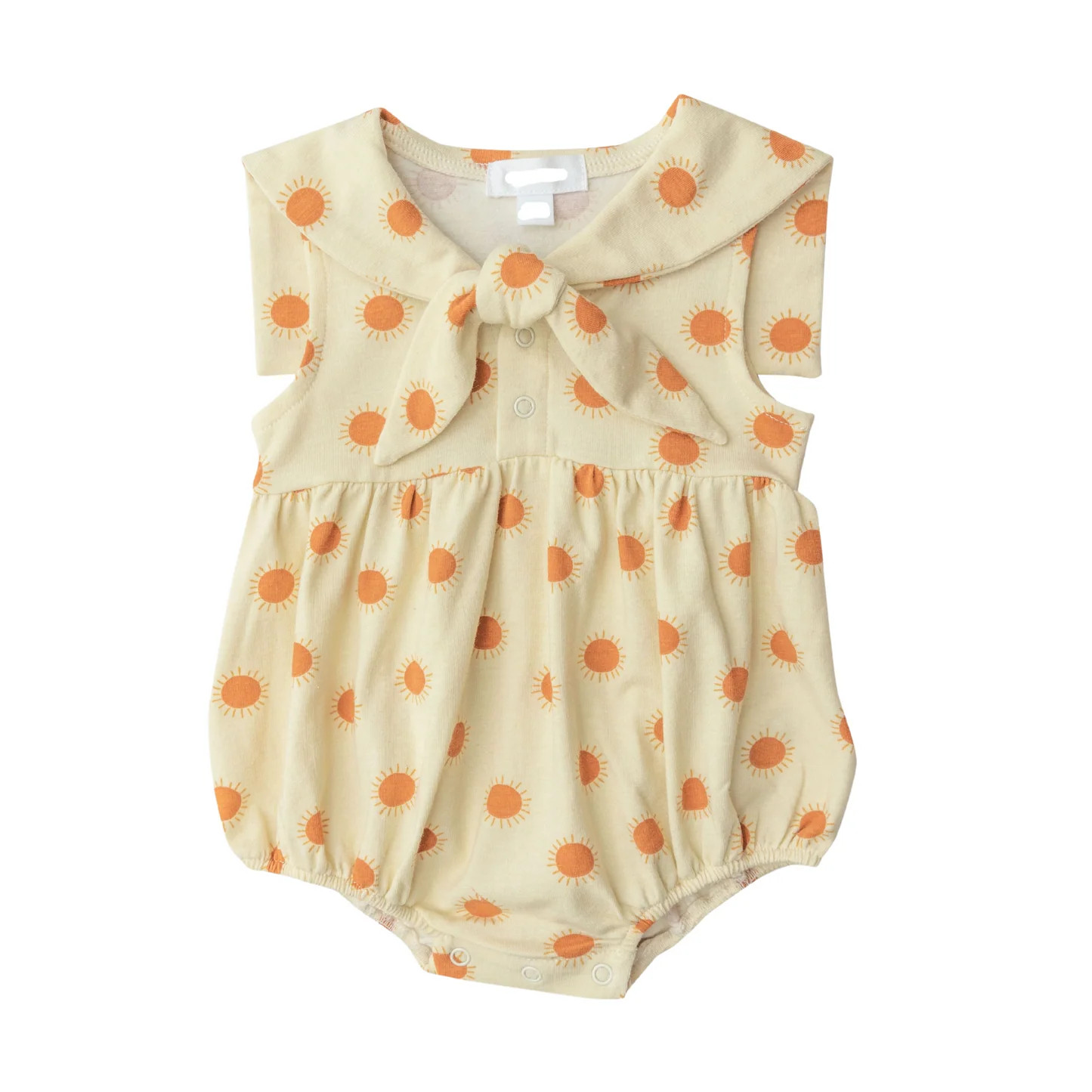 Sailor Bubble Bodysuit, Ivory Suns | SpearmintLOVE