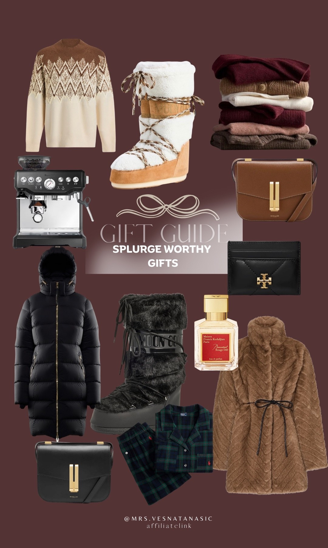 Splurge worthy gift ideas for her!!

#giftsforher #giftideasforher #giftguide 

#LTKGiftGuide #LTKHoliday #LTKCyberWeek