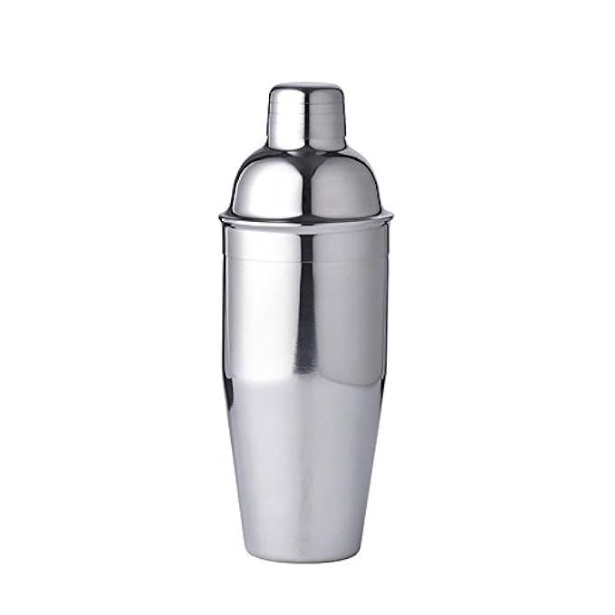 LUCKYGOOBO Stainless Steel Cocktail Shaker,25oz（750ml) Martini Shaker,Bartender Kit,Silver | Amazon (US)