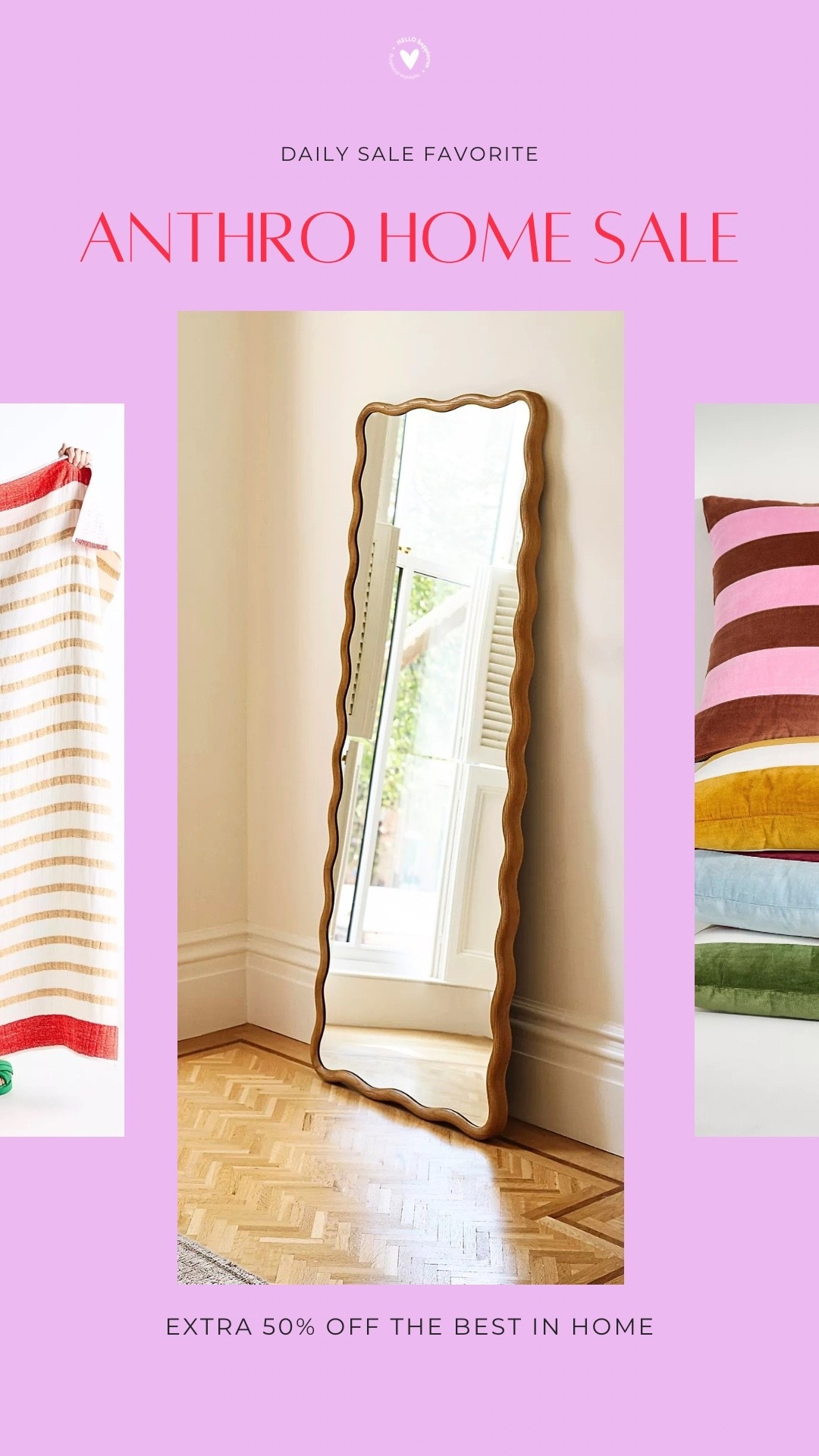 The Anthro Home Sale is too good to pass up! 🤍 From statement mirrors to cozy décor and timeless home finds, everything is even sweeter with an extra 50% off. If you've been waiting to refresh your space, this is your sign!

#LTKSaleAlert #LTKHome