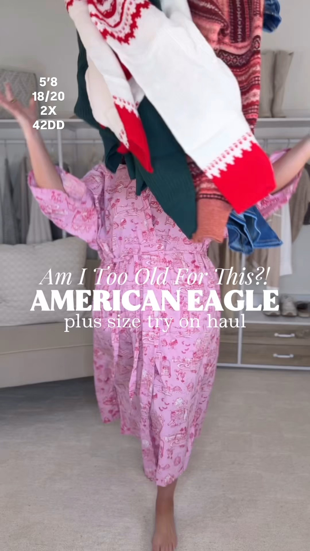 American Eagle Am I Too Old For This?! Holiday edition! I wear a XXL in all the tops and 20 in the jeans!

Plus size fashion, trendy outfit ideas, comfy casual, holiday outfits, ootd, midsize fashion, holiday sweaters

#LTKHoliday #LTKMidsize #LTKPlusSize