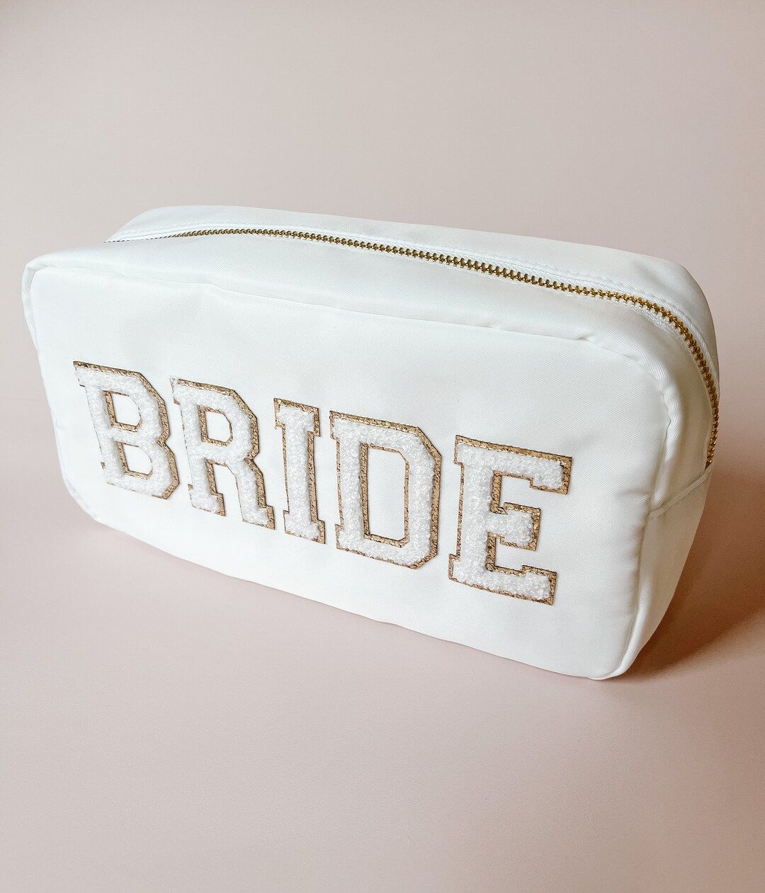 Bride Makeup Bag Bride Bag Bride Makeup Pouch Bride Gift - Etsy | Etsy (US)