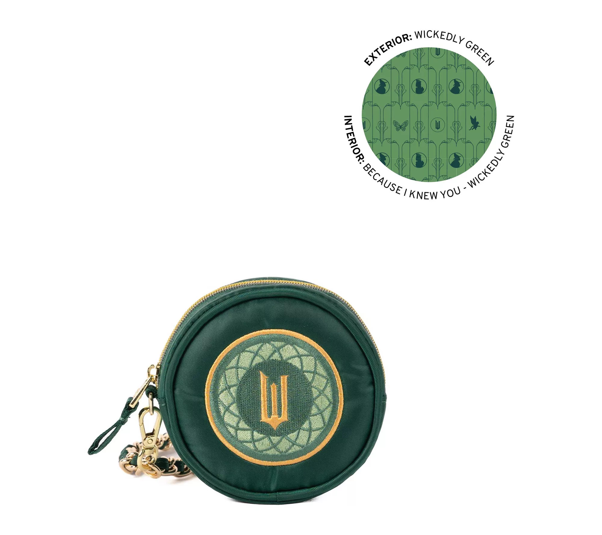 Wicked x Lug OzWheel Pouch with Embroidery - QVC.com | QVC