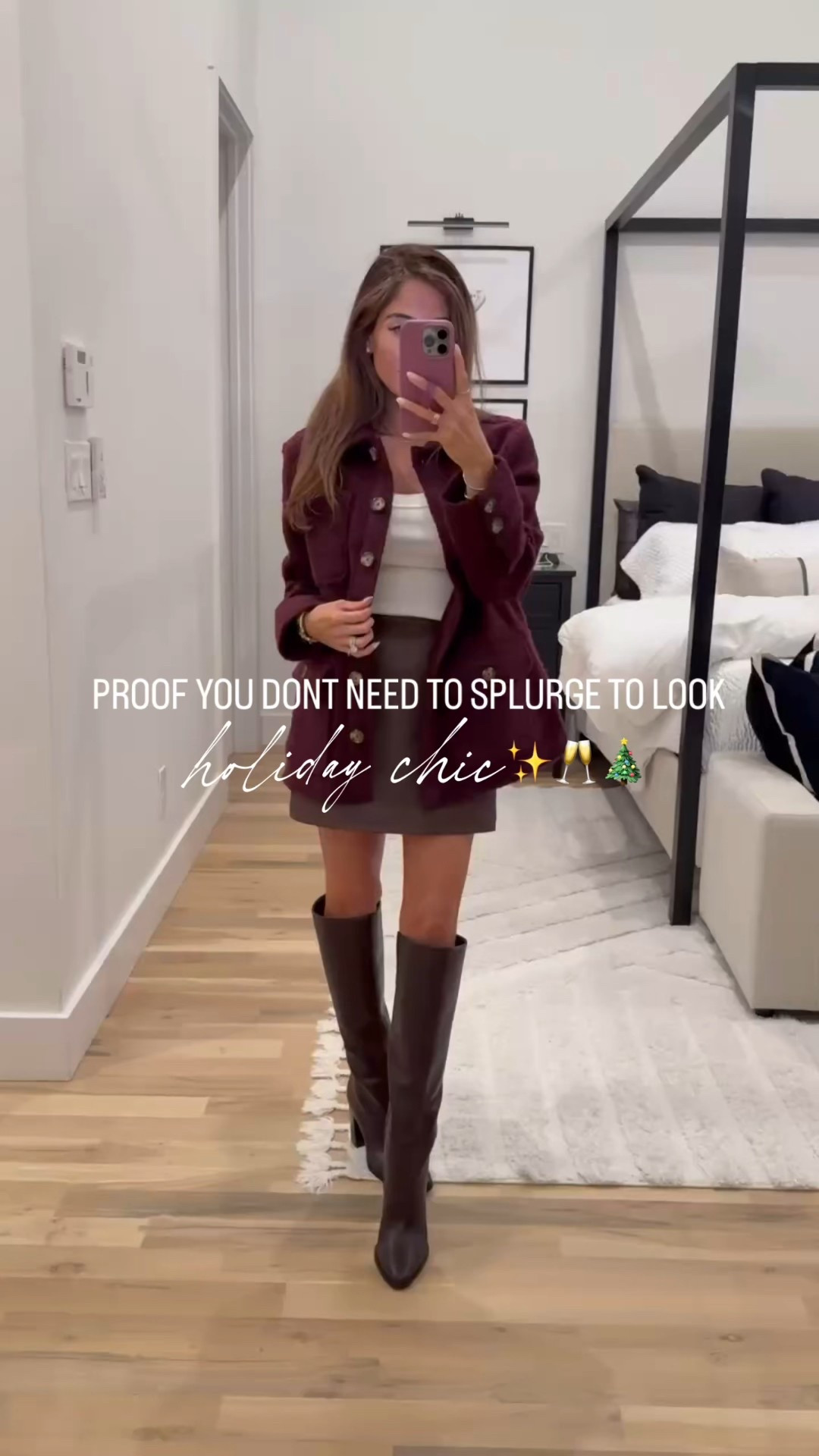 Holiday outfit, Walmart finds affordable holiday outfit, party outfit size xxs or xs all under $50 Sherpa vest trending winter outfit 

Comment SHOP below to receive a DM with the link to this post on my LTK ⬇ https://liketk.it/5Gmcn #ltkootd #ltkgrwm #ltkholiday