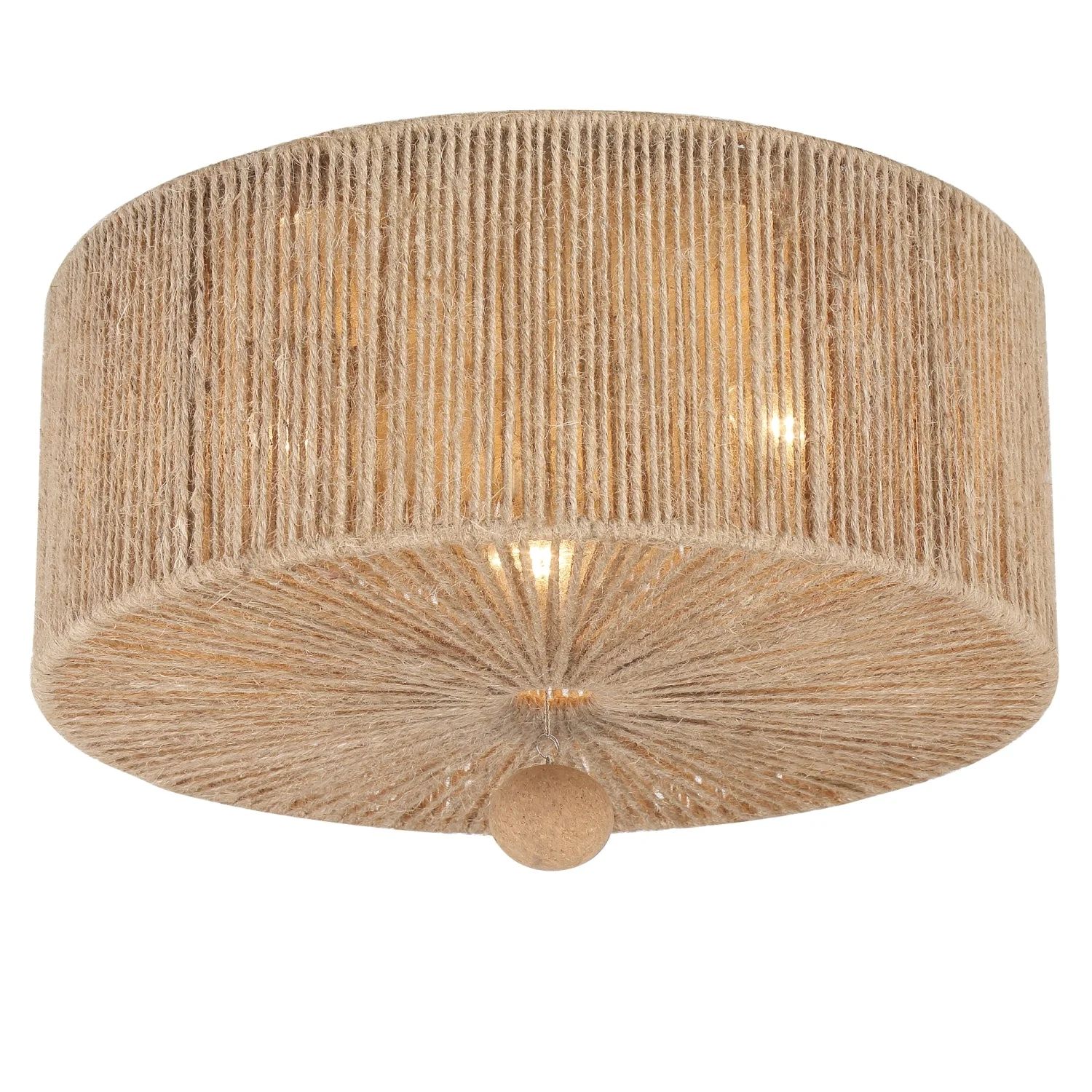 3 - Light 16" Flush Mount | Wayfair North America