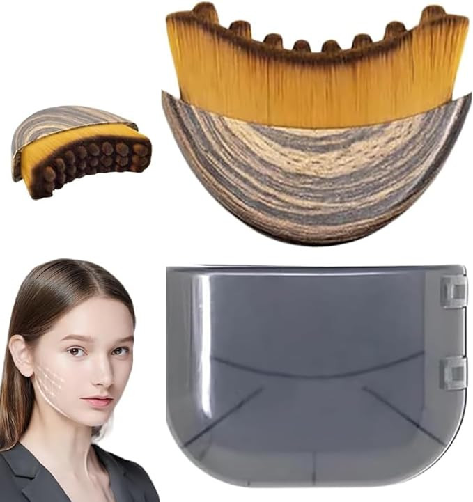 Lymphatic Contour Face Brush, Dry Brushing Face Brush, Lymphatic Drainage Massager for Face, Chin... | Amazon (US)