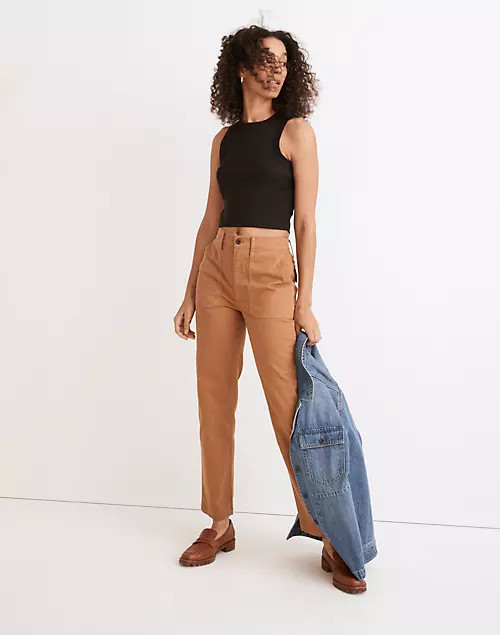The Perfect Vintage Straight Workwear Pant | Madewell