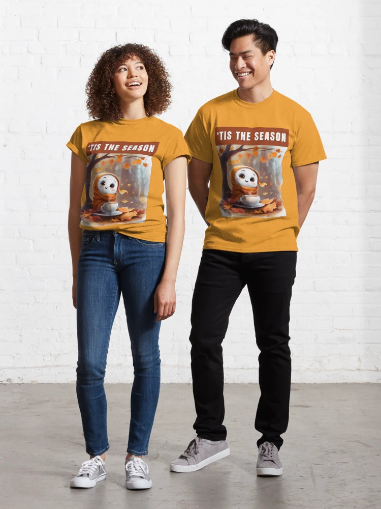 Fall Ghost - ‘Tis the Season Classic T-Shirt | Redbubble (US)