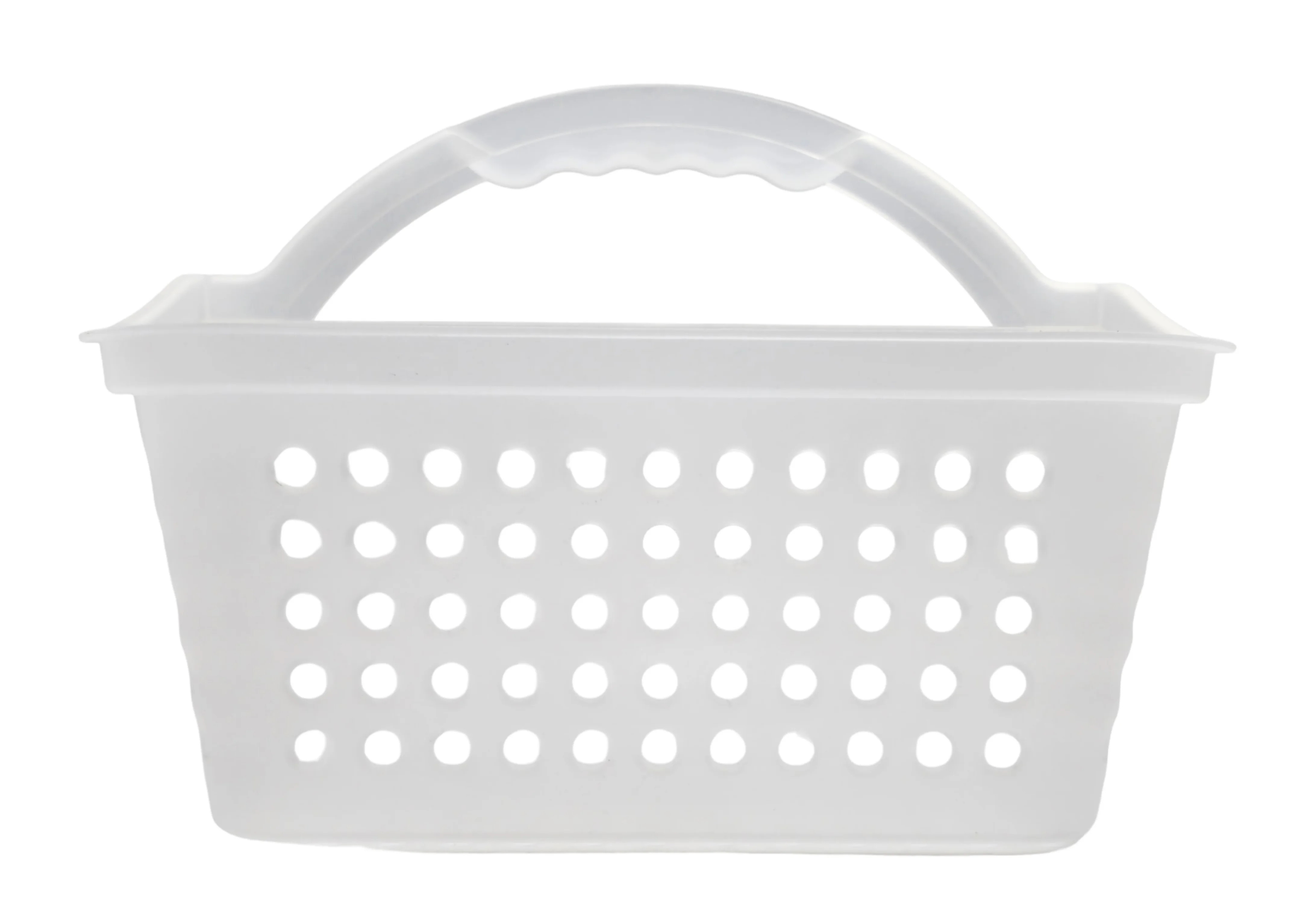 Mainstays Small Portable Shower Caddy Frost Plastic | Walmart (US)