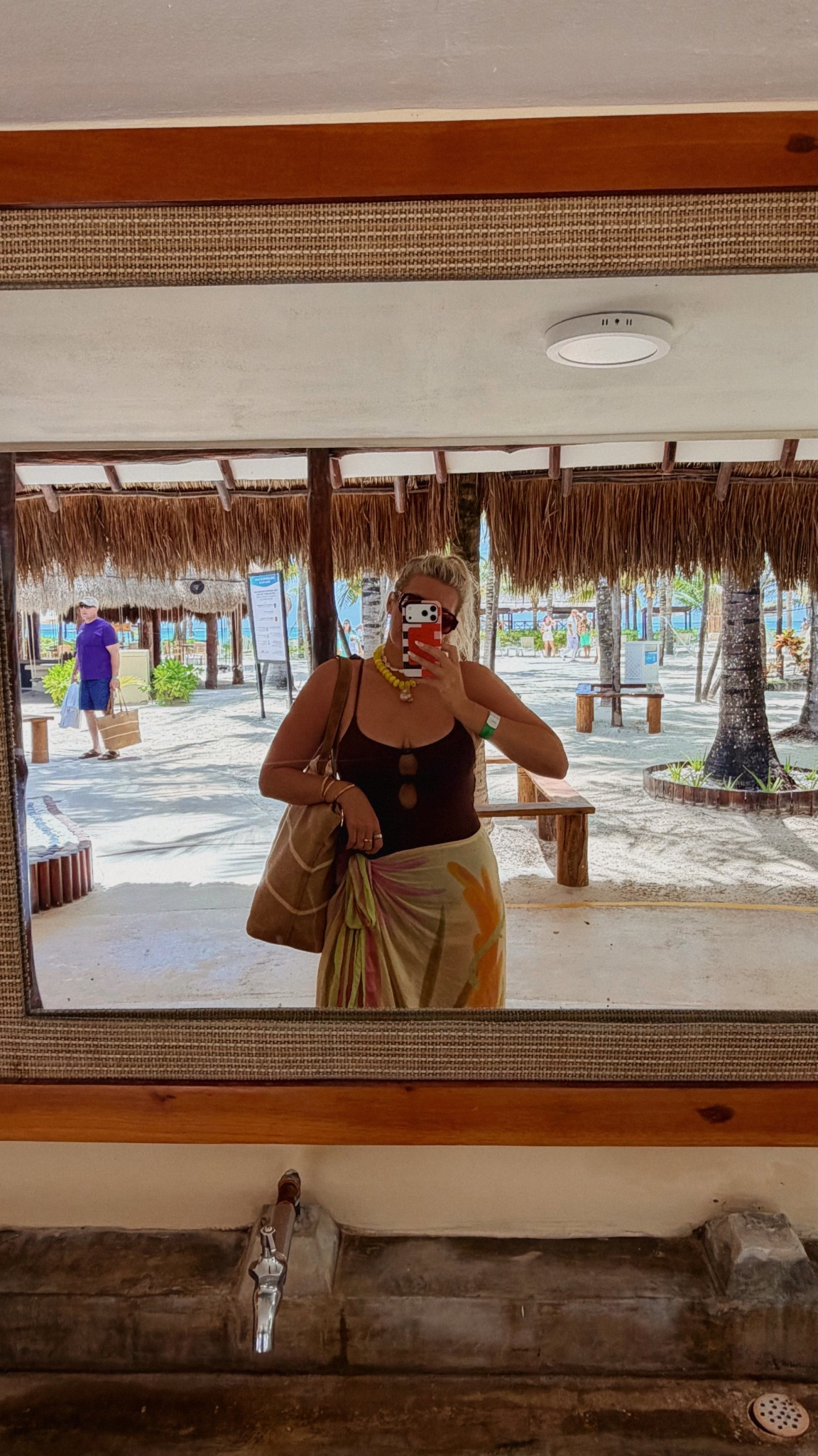 what i wore for a catamaran day in mexico! 

btw, my yellow necklace is just a plain beaded necklace with a shell earring clasped on it! 

#LTKSwim #LTKgrwm #LTKTravel