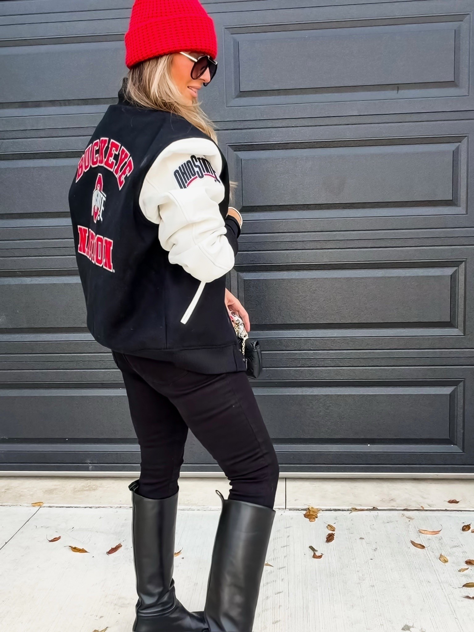 Game day outfit inspo ♥️
Casual look, game day look, cozy style, weekend look, themominstyle, winter outfit, oversized jacket, knee high boots

#LTKSeasonal #LTKootd #LTKmomlife