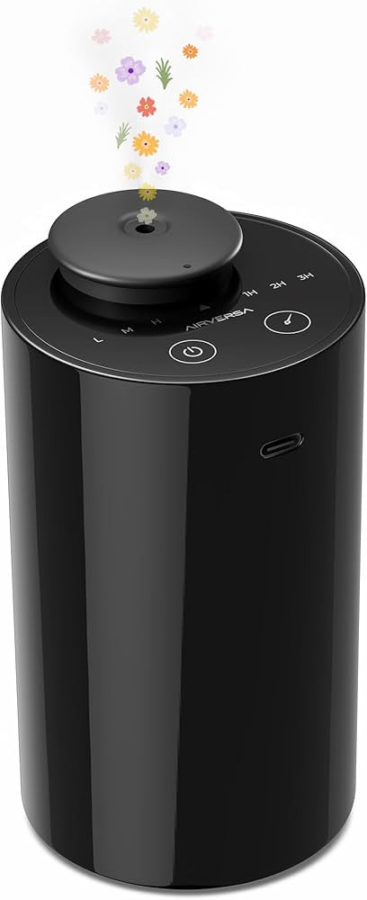 Waterless Diffuser for Essential Oil Nebulizer Battery Operated Mini Scent Air Machine Aromathera... | Amazon (US)