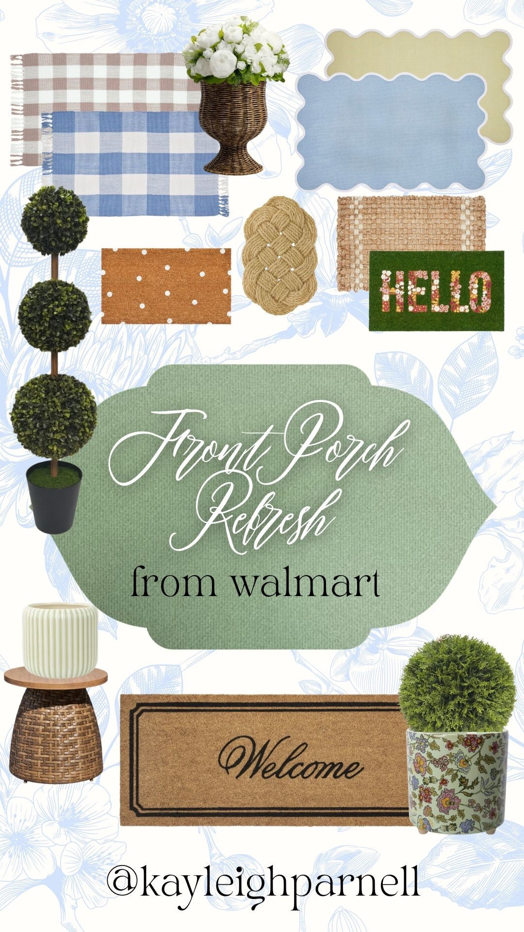 refresh your porches with Walmart - all affordable and so so good!! 

#LTKSeasonal #LTKHome