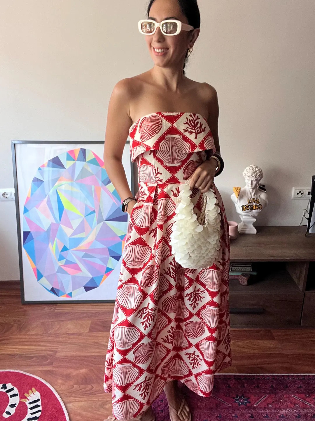 Crochet Sequin Handbag: Handmade Bridal Evening Bag - Etsy | Etsy (US)