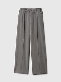 Wide-Leg Seamed Pull-On Pants | Gap (US)