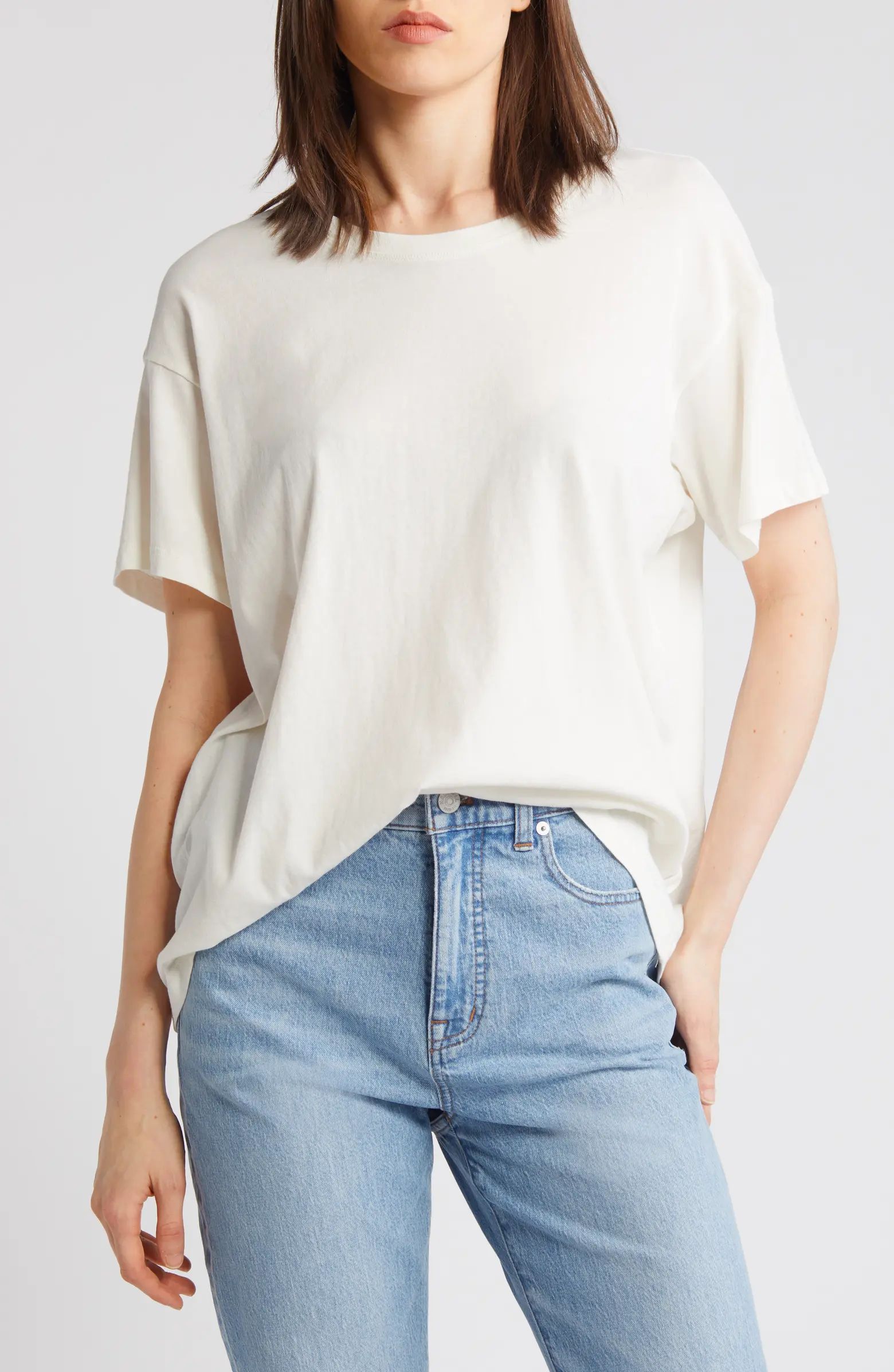 Madewell Softfade Oversize Cotton T-Shirt | Nordstrom | Nordstrom