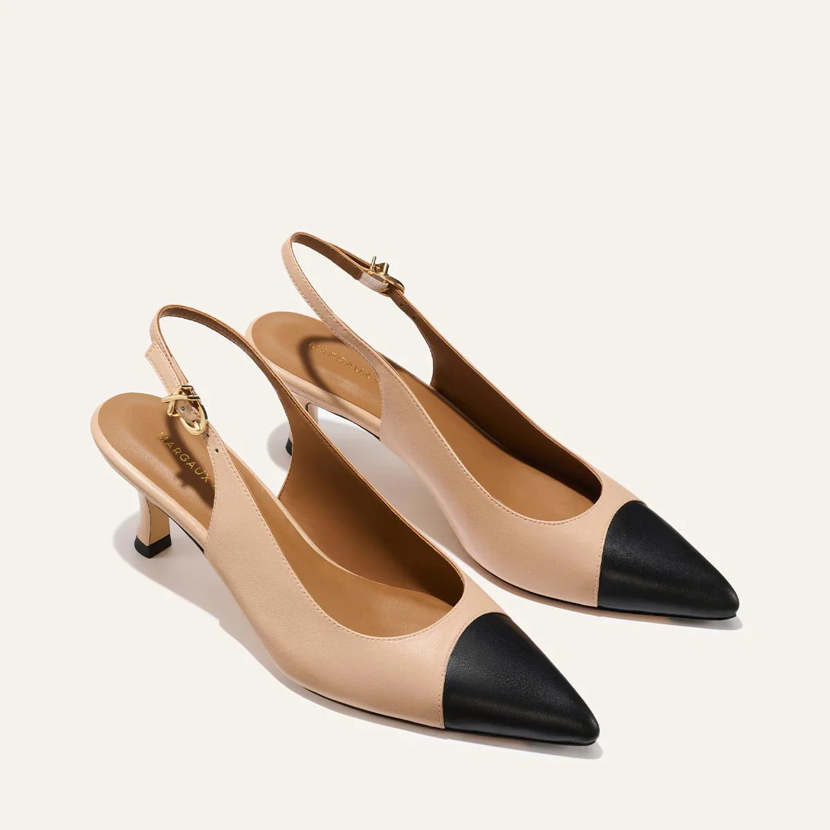 The Colette Heeled Pointed-Toe Slingback | Margaux