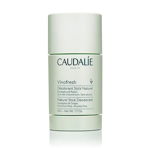 Caudalie Vinofresh Natural Deodorant Stick, Aluminum Free and Alcohol Free, with Eucalyptus & Gra... | Amazon (US)