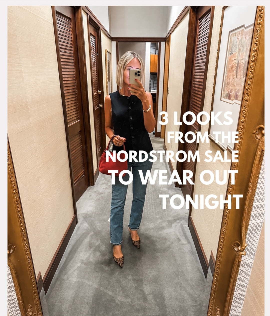 When shopping the #nsale the main question I kept in mind was, if i buy this, do I have to wait until the Fall to wear it? 
***
I needed some new WEAR NOW go out tops, and these were my top three looks. No waiting to wear these!  But P.S. i’ll be wearing them in the Fall too!

*** all tops in my true size xs
jeans here in a 25, i ordered a 24.
leopard shoes in my bigger size 7

#LTKOver40 #LTKSaleAlert #LTKStyleTip