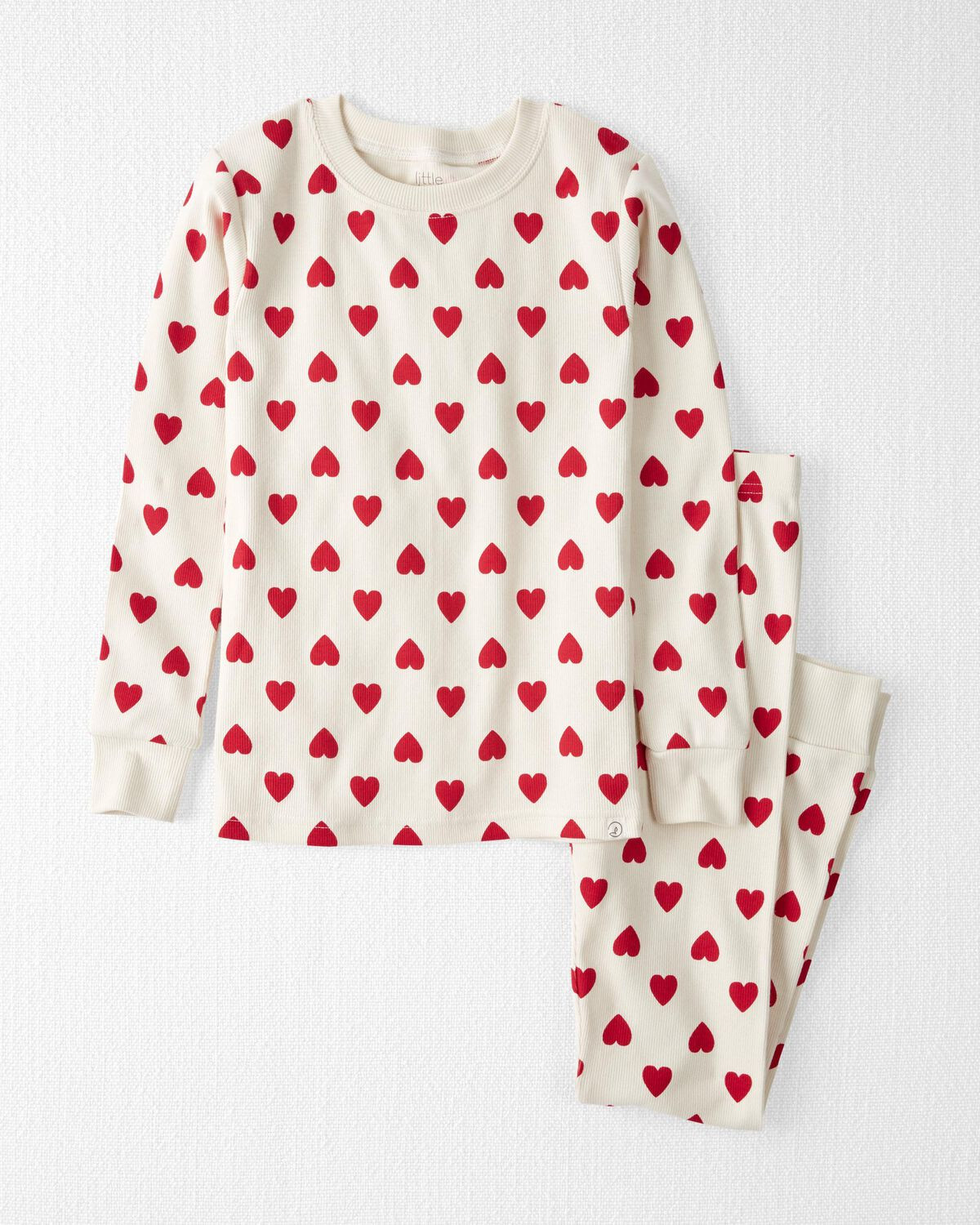 Kid Organic Cotton Pajamas Set in Hearts - Little Planet | Carter's | Carter's Inc