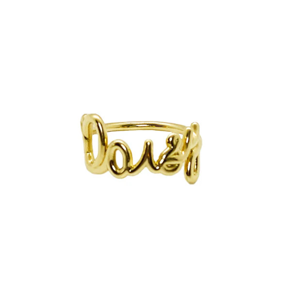 Script Ring | Heritage Jewelry NY