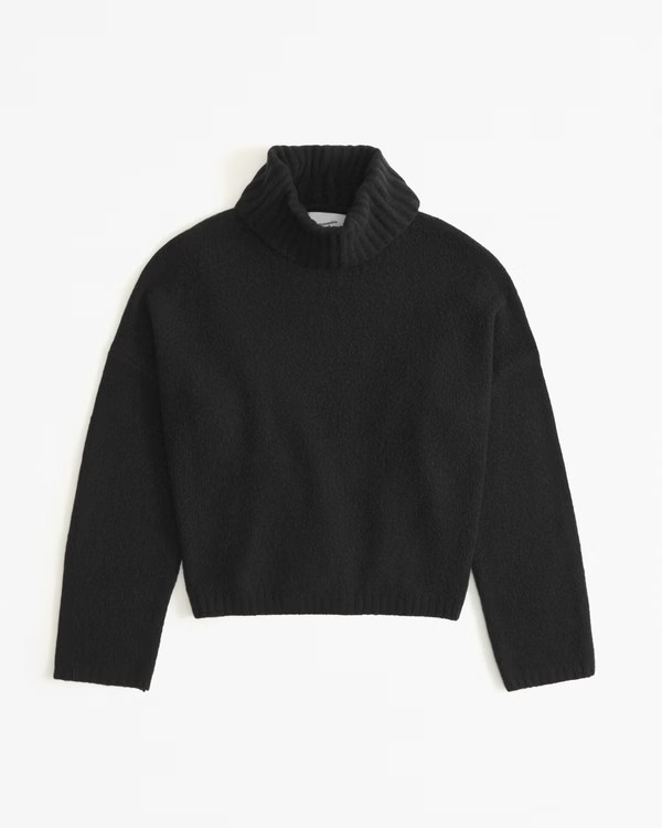 Women's Wedge Turtleneck Sweater | Women's Tops | Abercrombie.com | Abercrombie & Fitch (US)