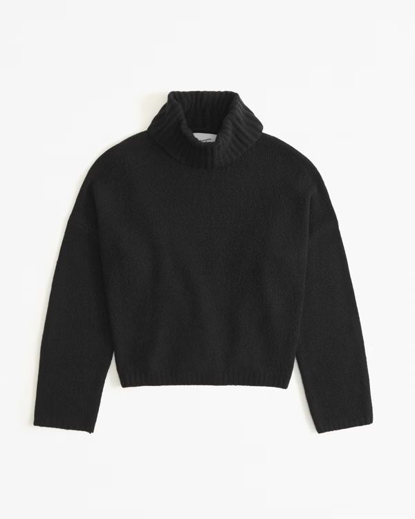 Cable Wedge Turtleneck Sweater | Abercrombie & Fitch (US)