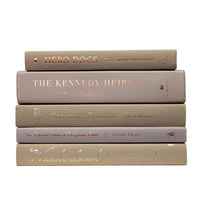 5 Piece Hettye Decorative Book Set | Wayfair North America