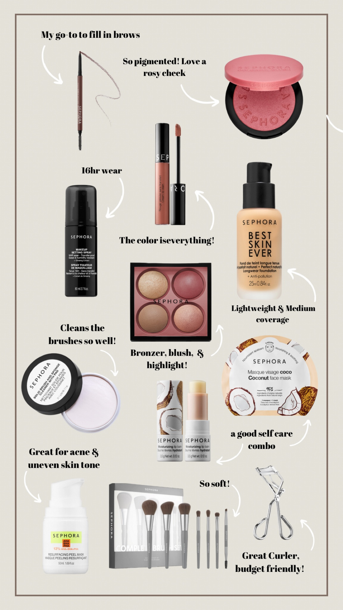 Sephora Collection Sale Must Haves

#LTKbeauty #LTKBeautySale #LTKFind