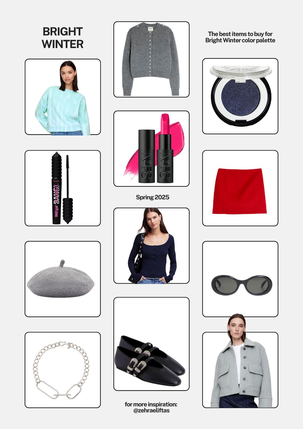 The best items to buy for BRIGHT WINTER color season... #colorpalette #brightwinter #shopping  

 #LTKMostLoved #LTKSeasonal #LTKStyleTip