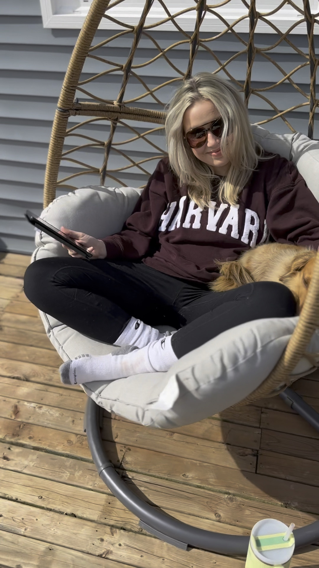 The comfiest egg chair! Perfect patio addition for the summer! 

#LTKfamily #LTKhome #LTKFind