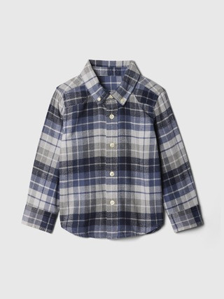 Baby & Toddler Organic Cotton Flannel Shirt | Gap (US)