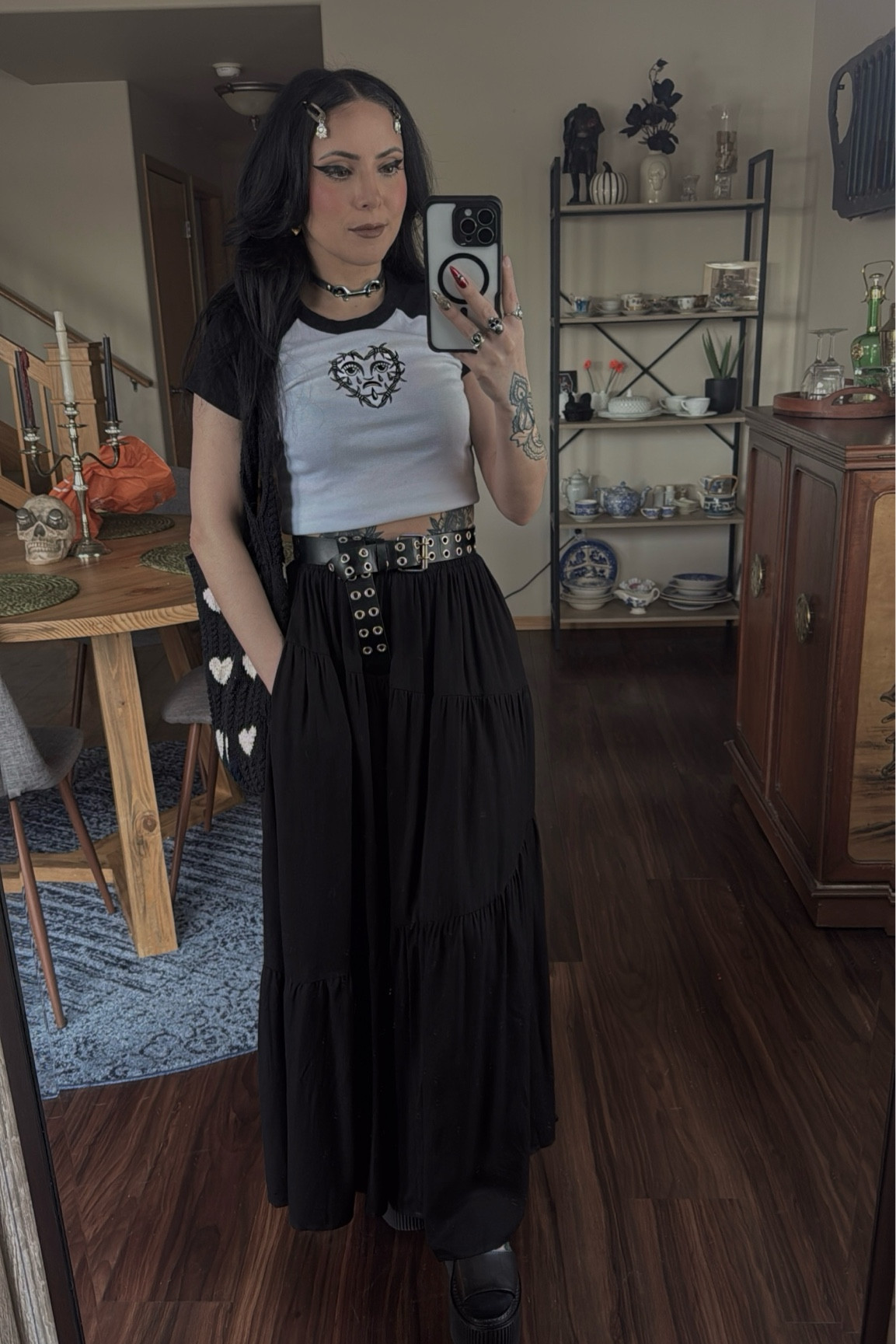 Ootd for spring
Top is from indestructiblemfg on ig 
Shoes I bought from T.U.K. Website 
Hair clips are from catholicked on ig 


#LTKTravel #LTKSeasonal #LTKStyleTip