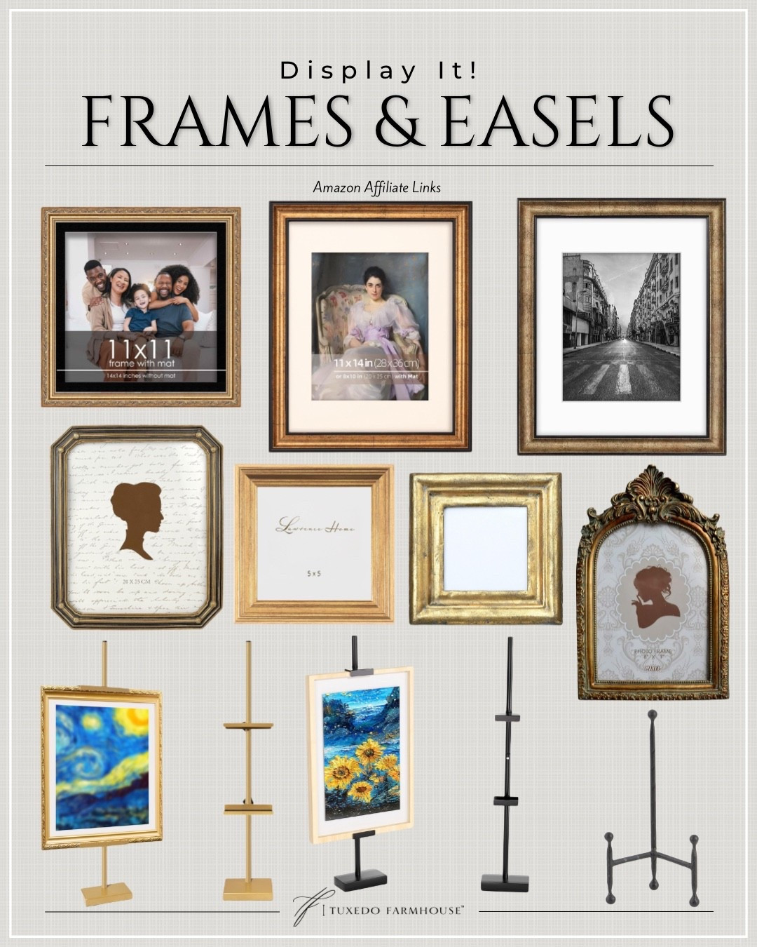 Amazon - Display It! Frames & Easels

Elevate your art display with these stylish frames and easels. Perfect for showcasing your favorite pieces. 

 #LTKHoliday #LTKSeasonal #LTKHome