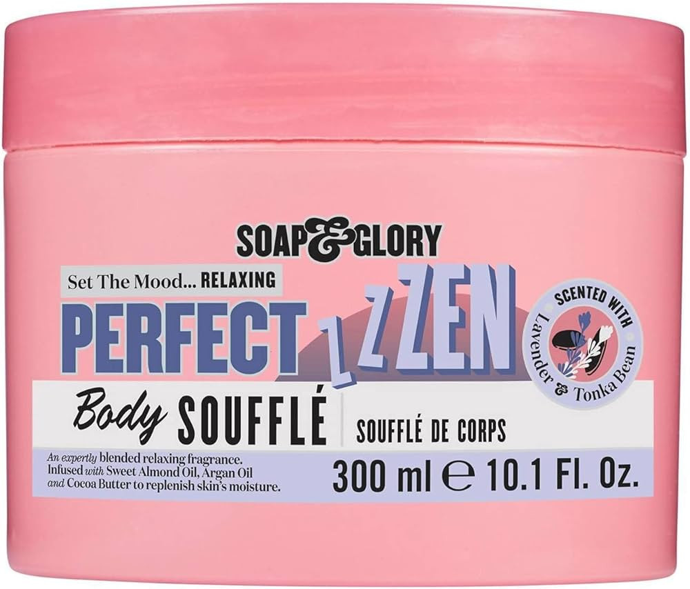Soap & Glory Perfect Zen Body Souffle - Indulgent Whipped Body Cream & Hydrating Pose Shower Body... | Amazon (US)