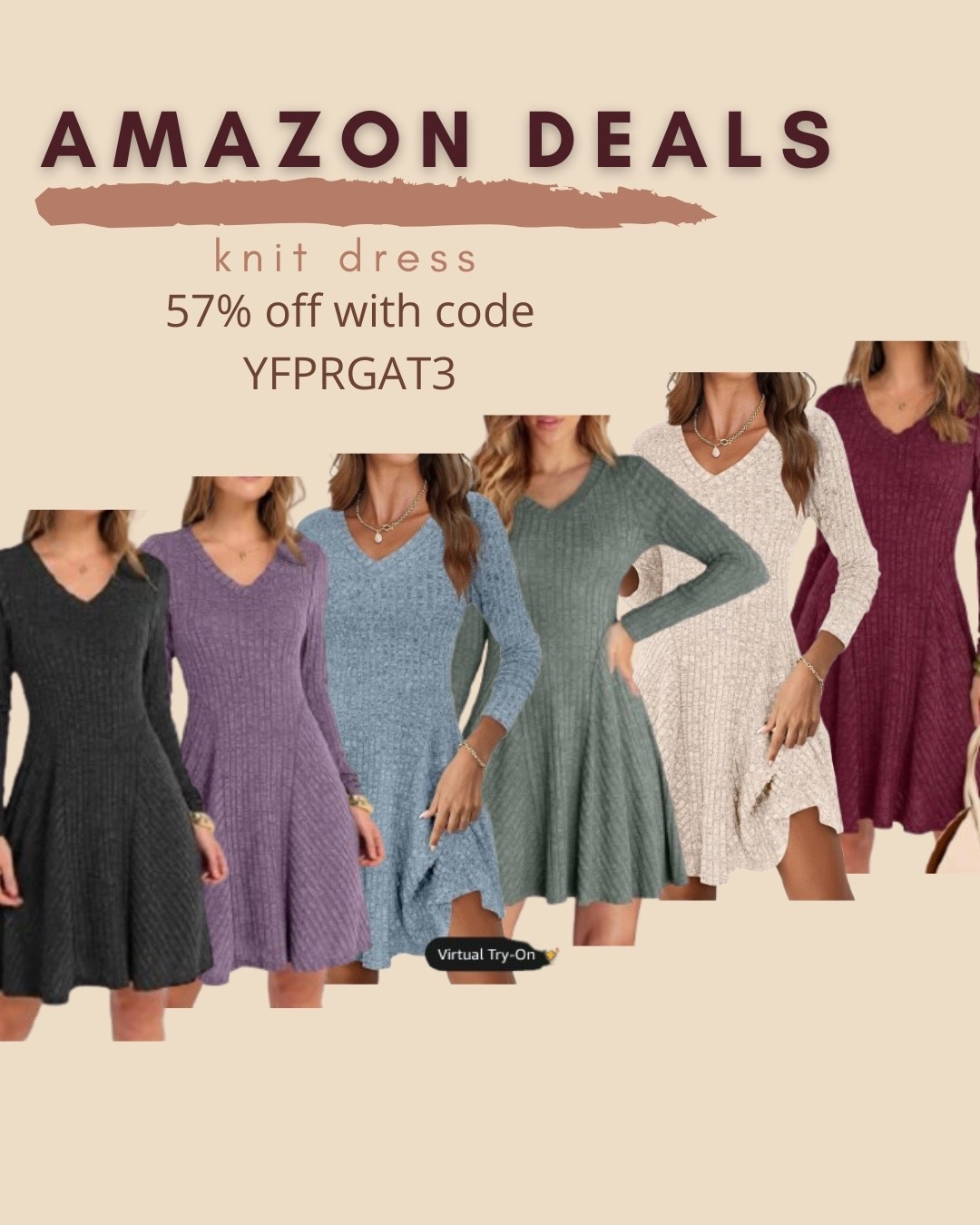 $13 ends 8/12

Amazon fashion
Amazon deals
Knit dress
Teacher outfit

#LTKSaleAlert