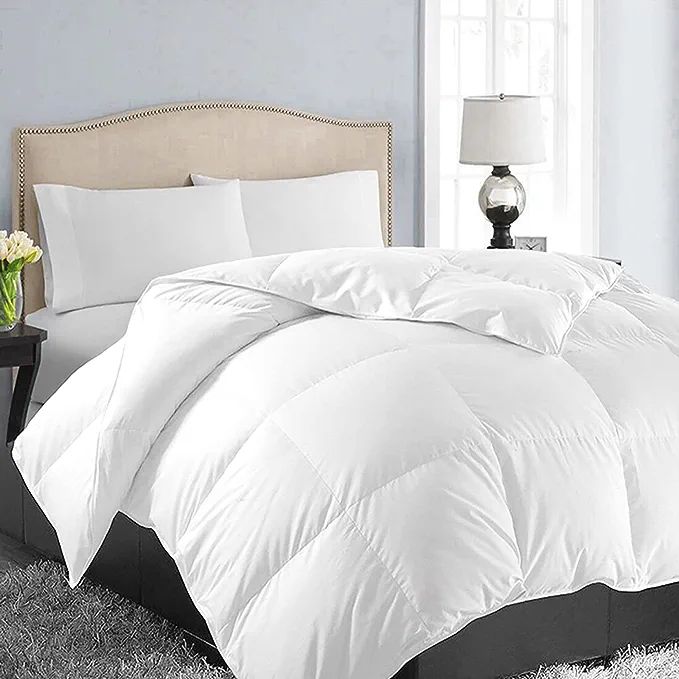 EASELAND All Season Oversized King Soft Quilted Down Alternative Comforter Reversible Duvet Inser... | Amazon (US)