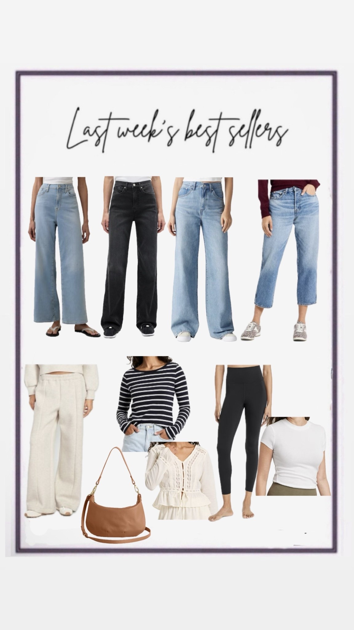 Best sellers week of 1/11


#LTKSaleAlert #LTKFindsUnder50 #LTKSeasonal