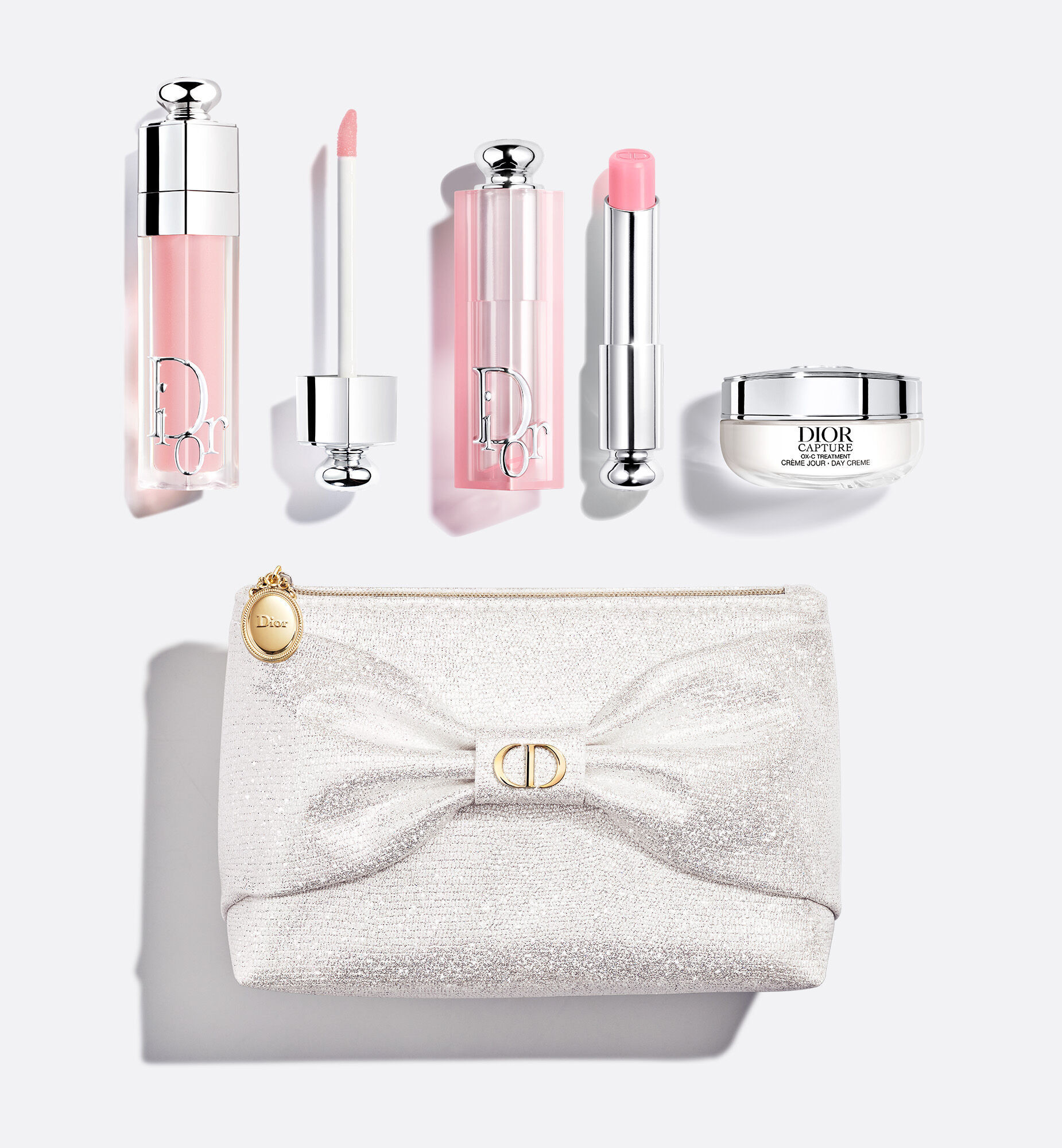 The Soft Glow Ritual Holiday Gift Set 2026 Edition-Hydrating lip balm, plumping gloss in 001 Pink and day cream | Dior Beauty (US)